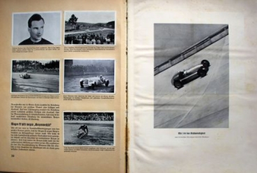 Saarlauterner Cigarettes "Deutscher Kraftsport - Wagen und Motorradrennen" Motorracing-Scrapbook 1937 (7884)